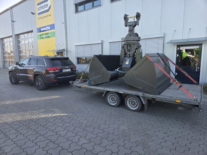 Schlüter Baumaschinen  - 2-Schalengreifer HZG 200